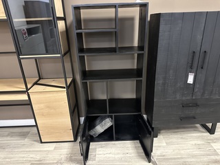 Wandkast Parijs Zwart